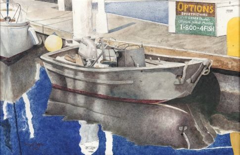 Options, Watercolor by Larry Rolph